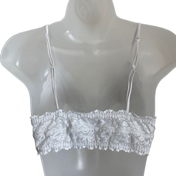 Talula Large Renfrew Bralette White Lace Triangle Aritzia Lounge - Picture 5 of 5